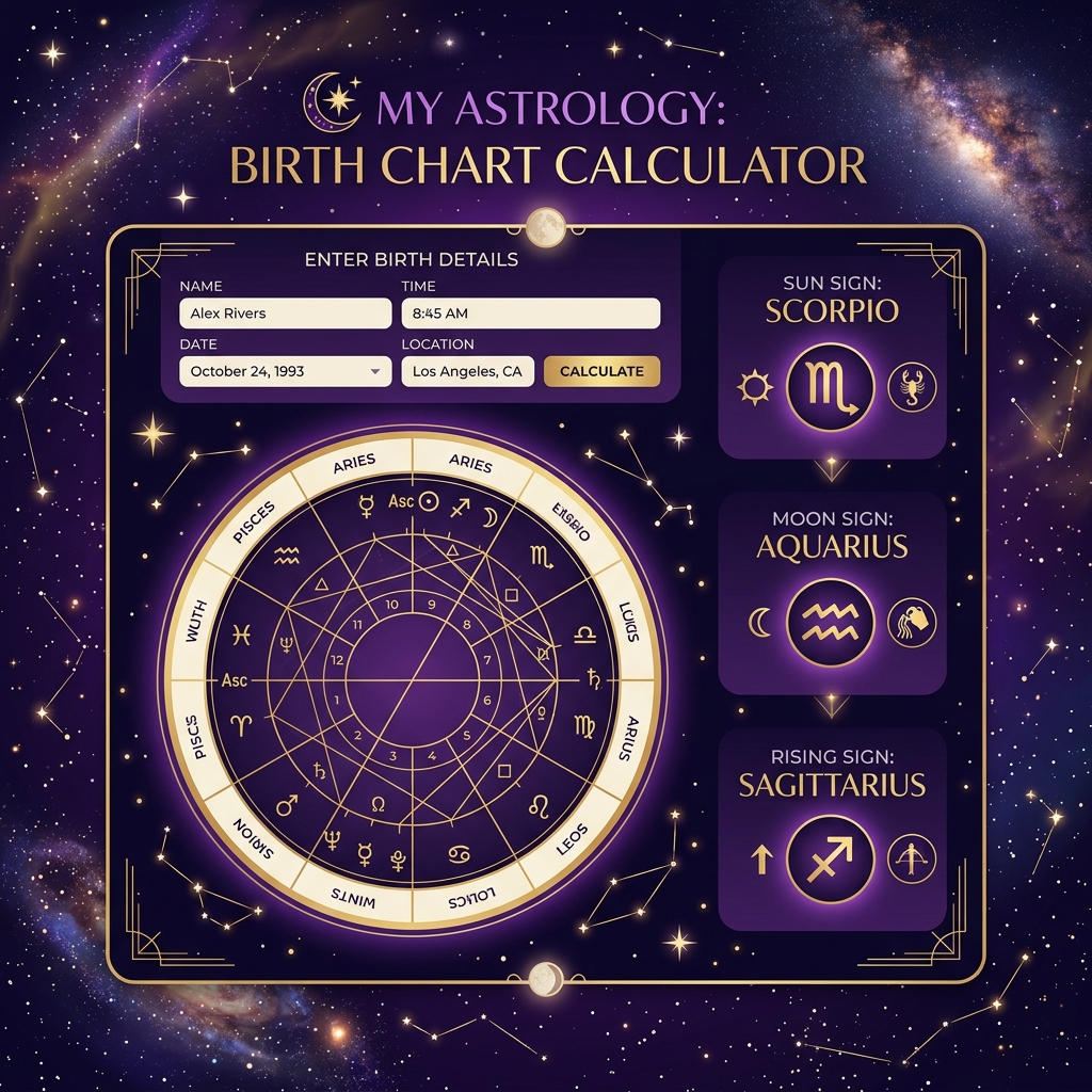 How to Find Your Sun, Moon, and Rising Sign in Minutes